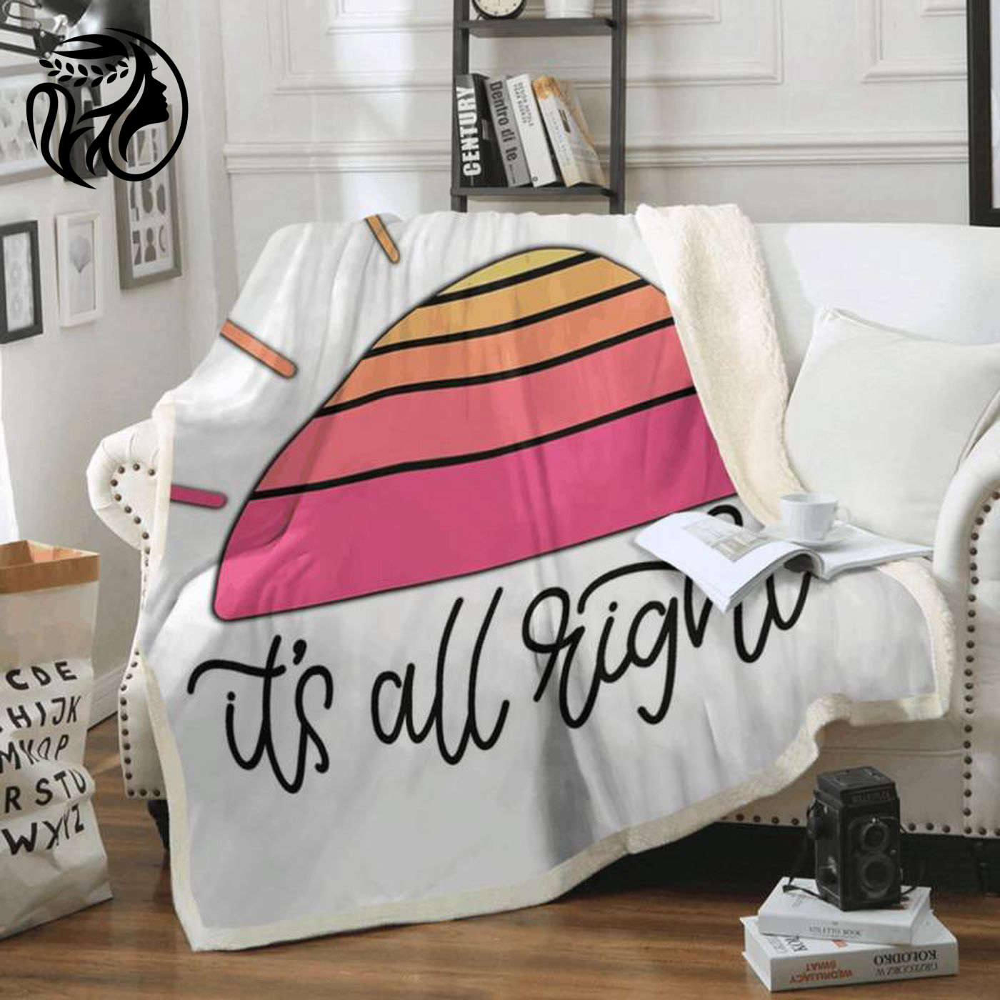 The Beatles It s All Right Fleece Blanket – Perfect for Beatles Fans Album Song Inspired Cozy & Stylish