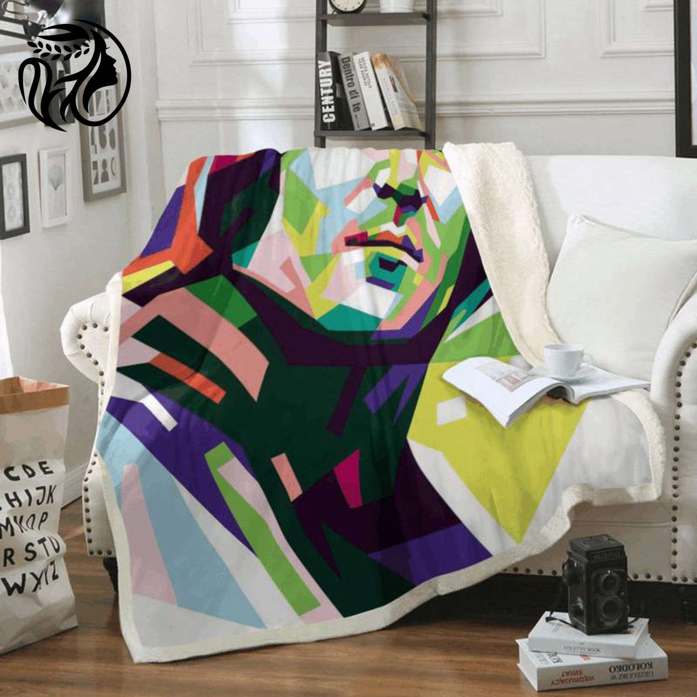 The Beatles John Lennon Fleece Blanket – Iconic Liverpool Band Memorabilia