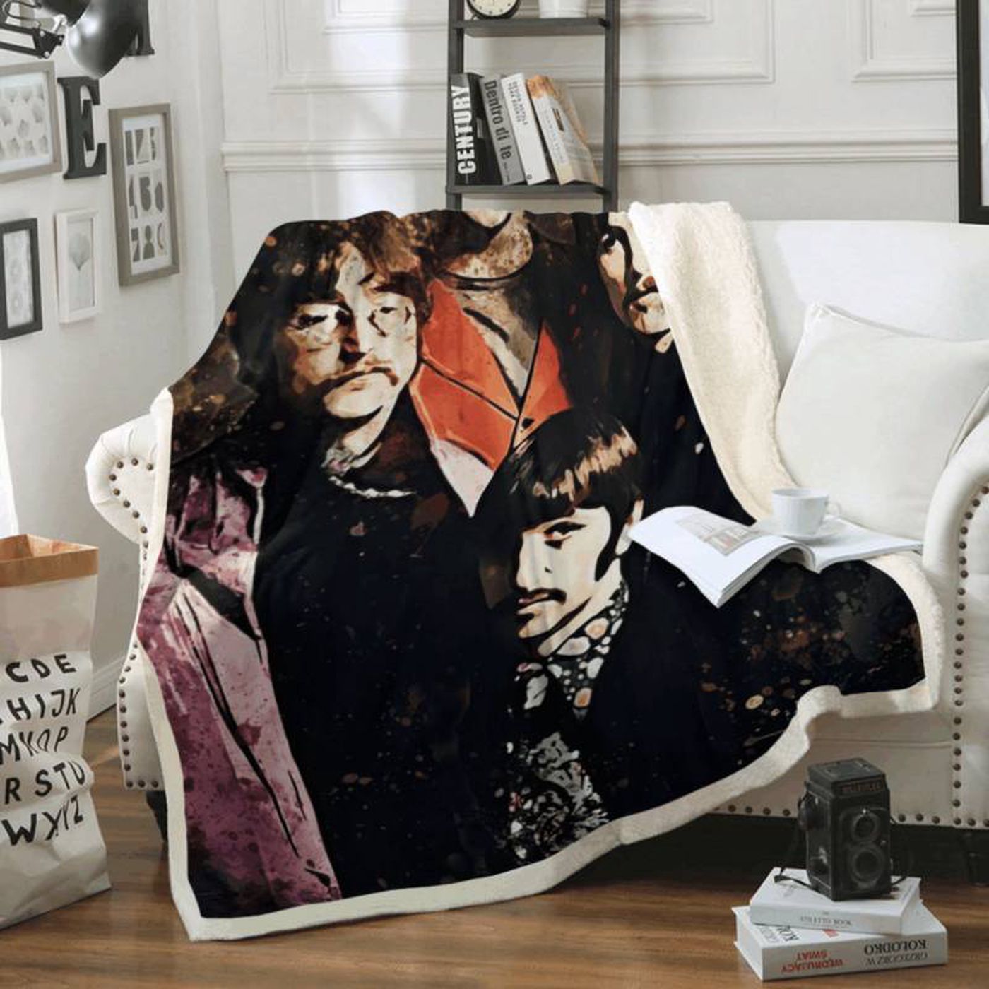 The Beatles Let It Be Fans Fleece Blanket: Cozy Tribute for Music Lovers