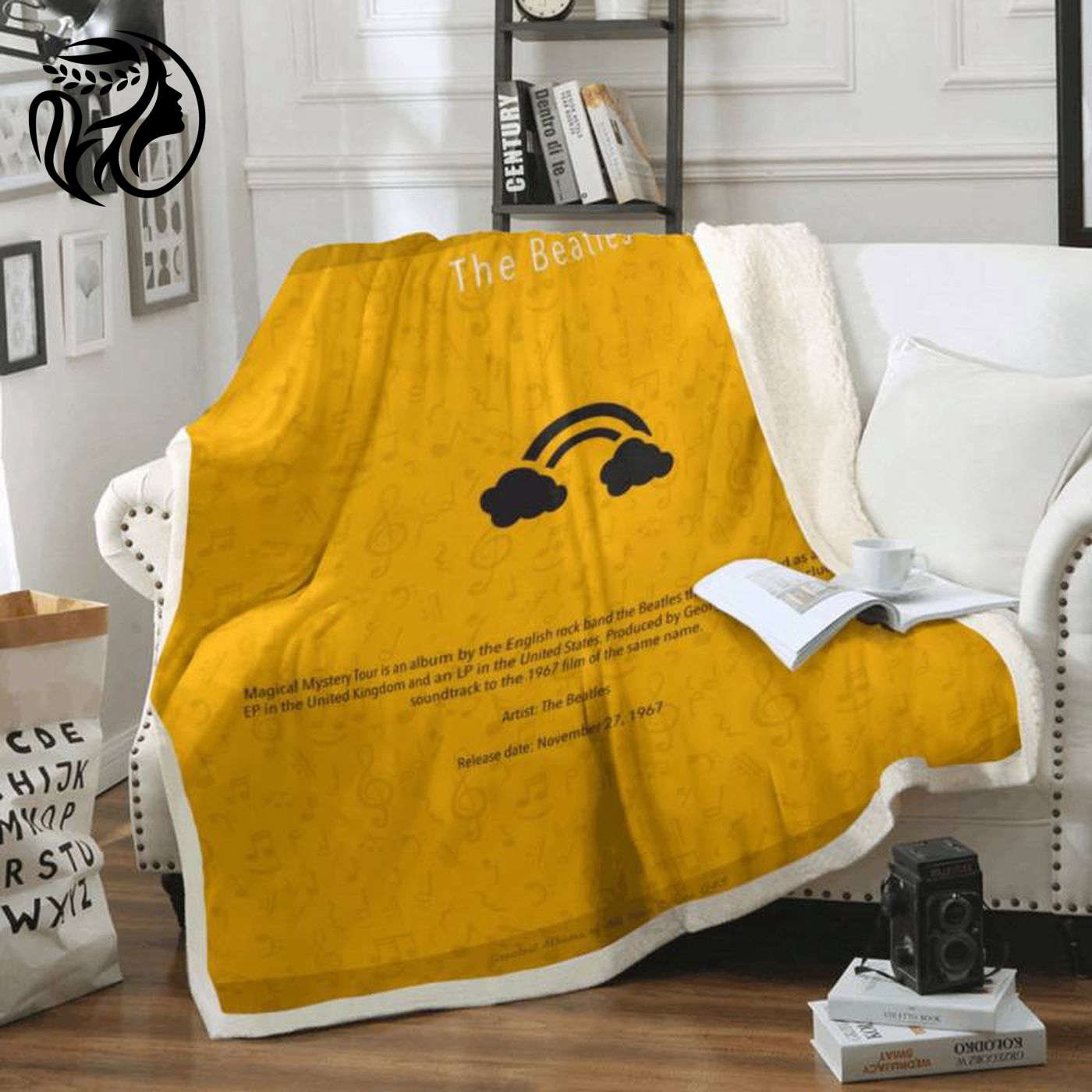 The Beatles Magical Mystery Tour Fleece Blanket: A Cozy Tribute to the Iconic Artist