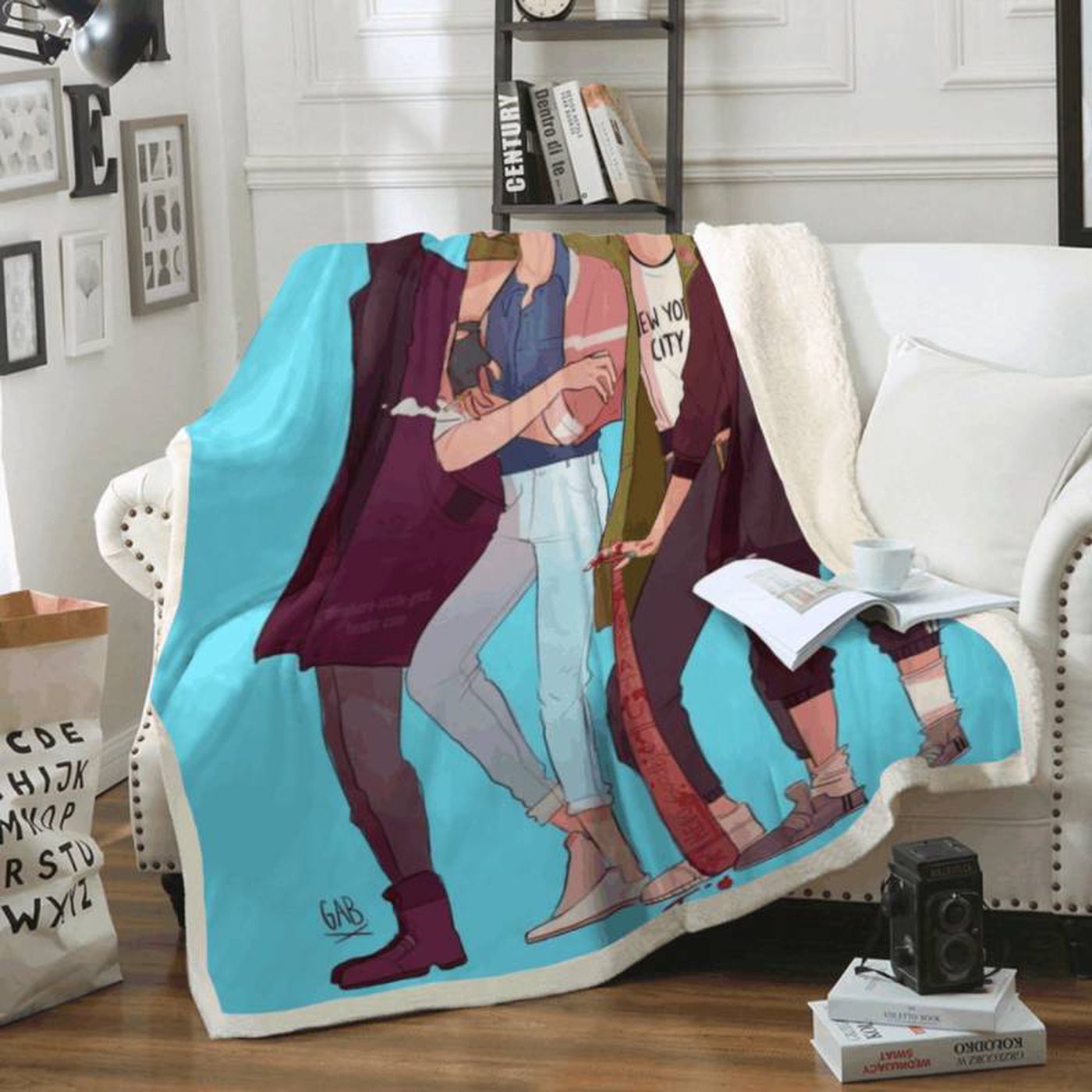 Beatles Pepperland Art Fleece Blanket: Unique Tribute to Lost Member Limited Edition Design