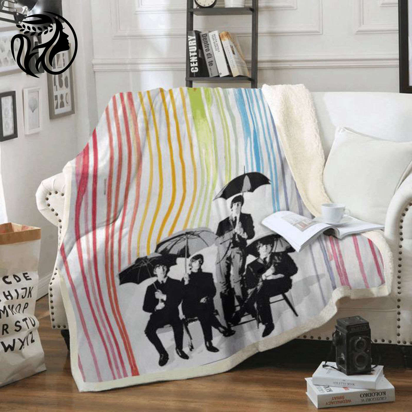 The Beatles Member Pop Art Fleece Blanket: For Fans Stylish & Cozy