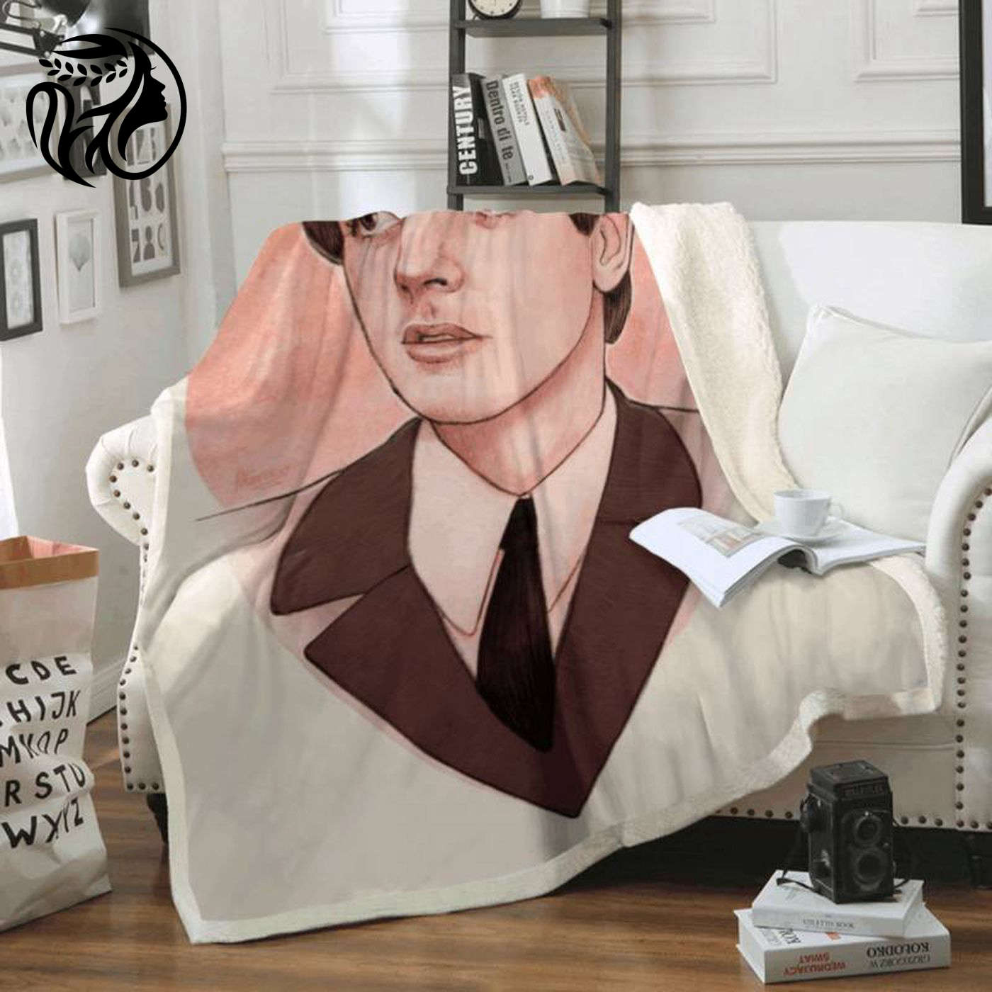 Beatles Members Art Fleece Blanket: Paul McCartney Tribute – Cozy & Unique Gift!