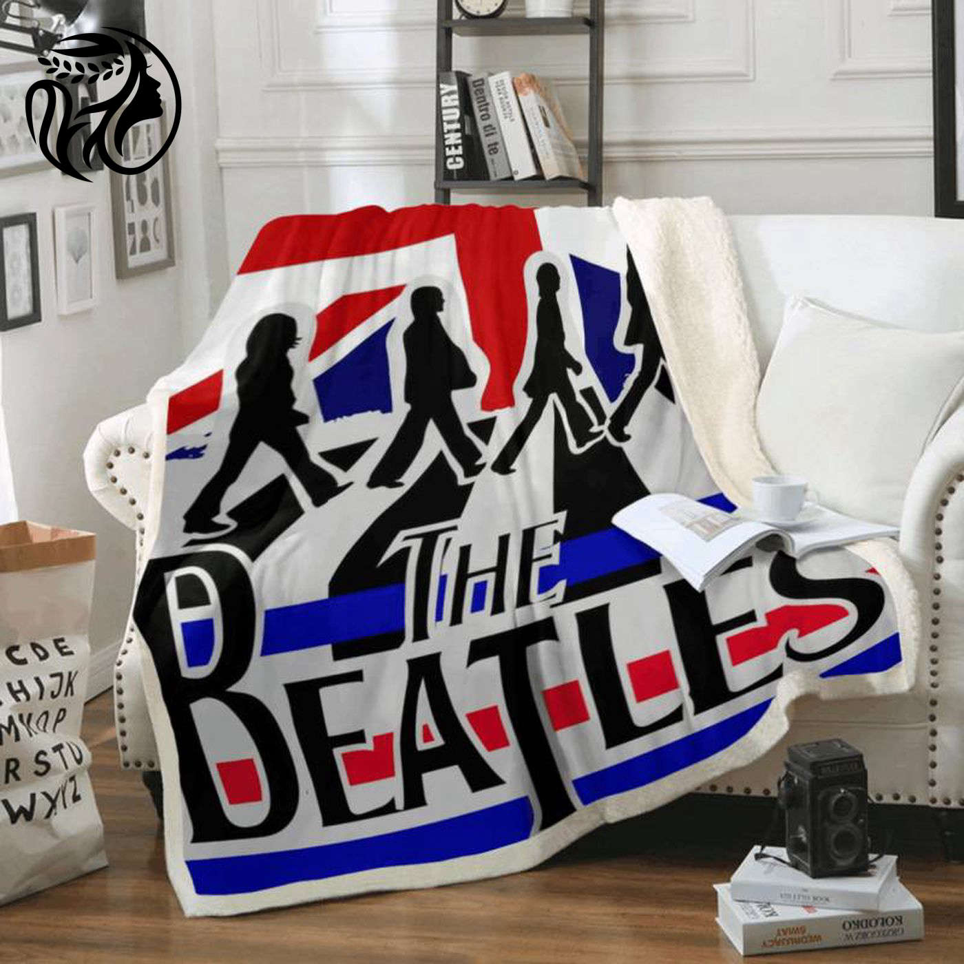 The Beatles Abbey Road Fleece Blanket: For True Fans of the Iconic Band! Shop Now