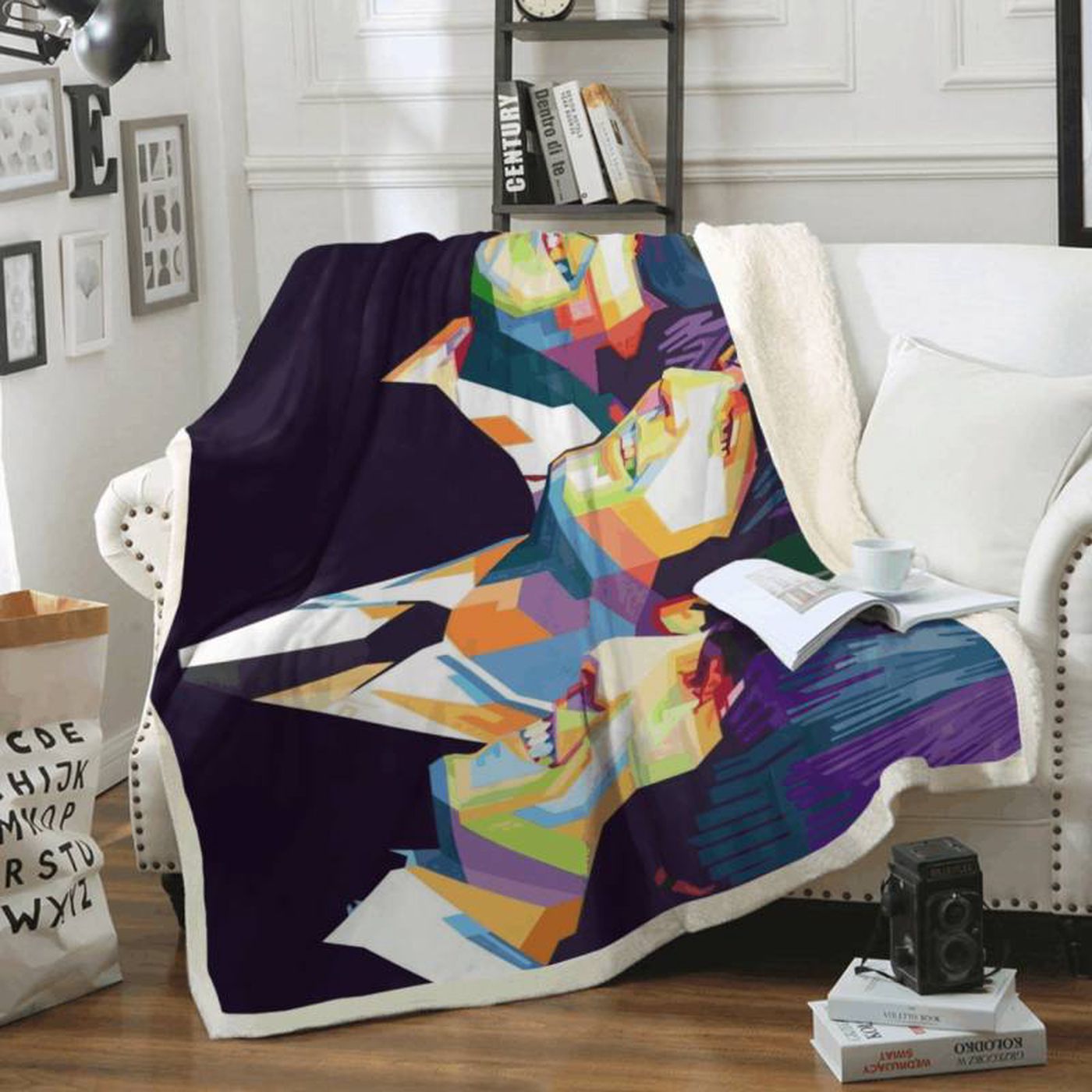 The Beatles Pop Art Fleece Blanket: Vibrant and Cozy Music Memorabilia for Fans