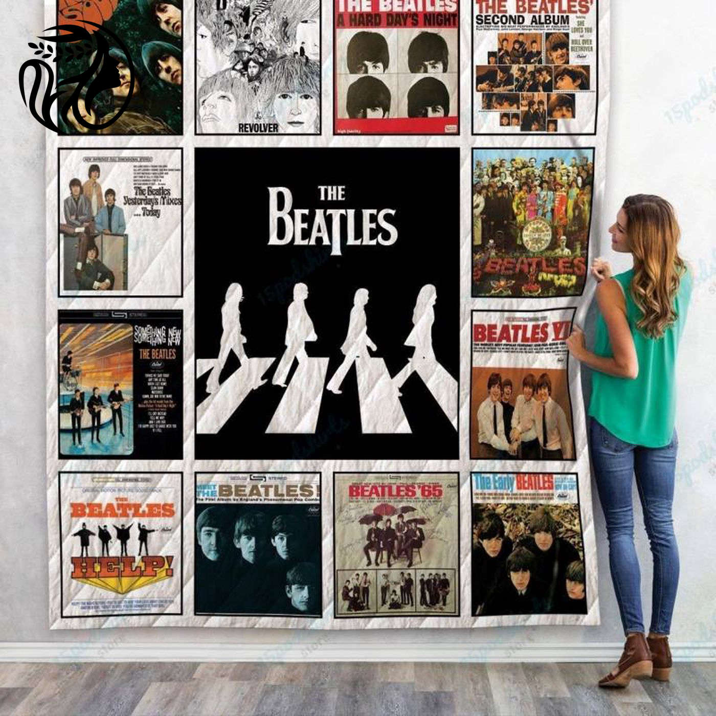 Beatles Quilt Blanket: A Must-Have for Die-Hard Fans!