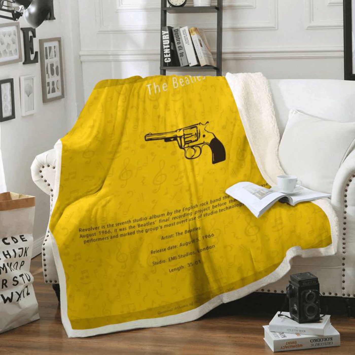 The Beatles Revolver Fleece Blanket: A Cozy Tribute to Their Iconic Seventh Album Songs The Beatles Revolver Fleece Blanket: A Cozy Tribute to Their Iconic Seventh Album Songs