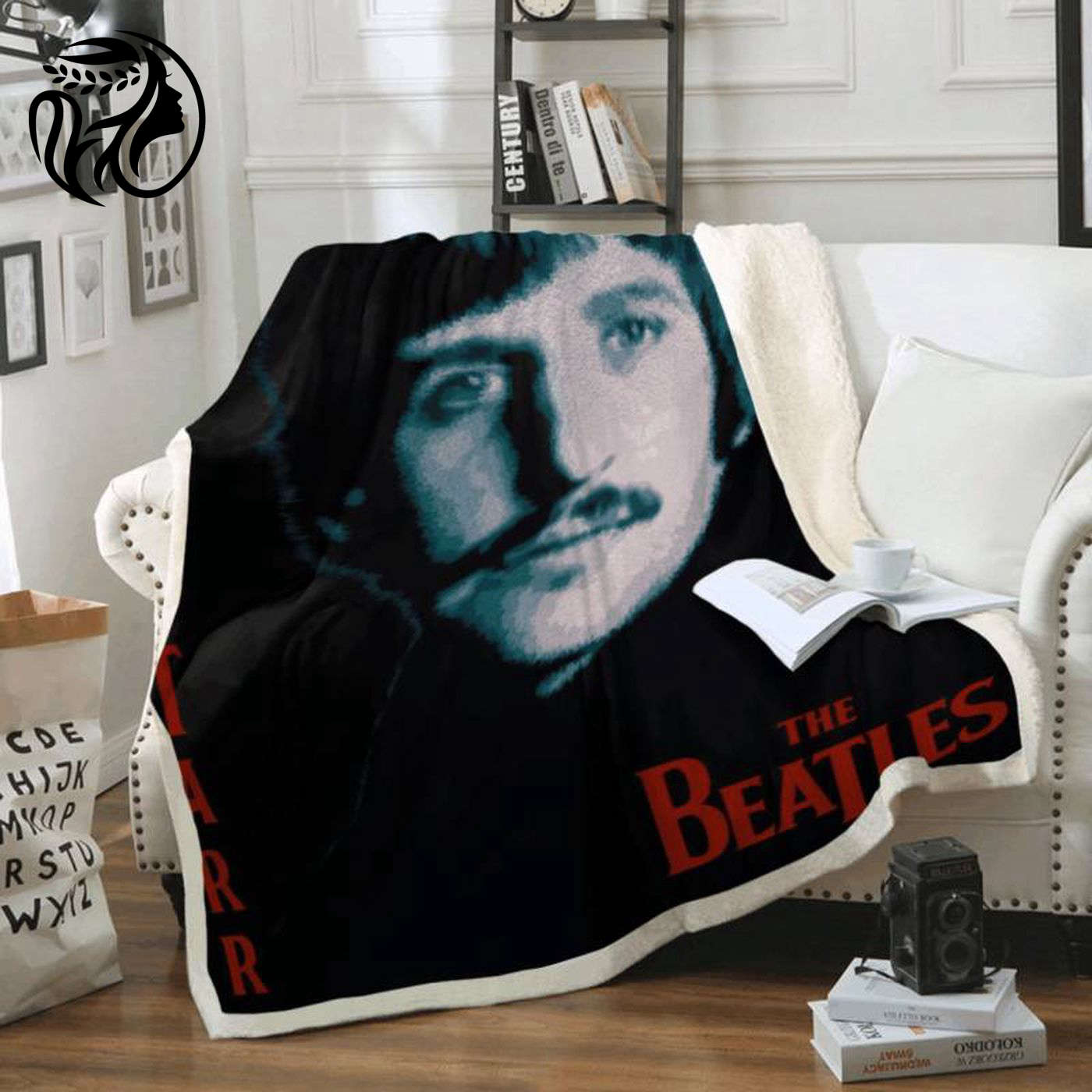 The Beatles Ringo Starr Band Art Fleece Blanket – Cozy Tribute for Fans!