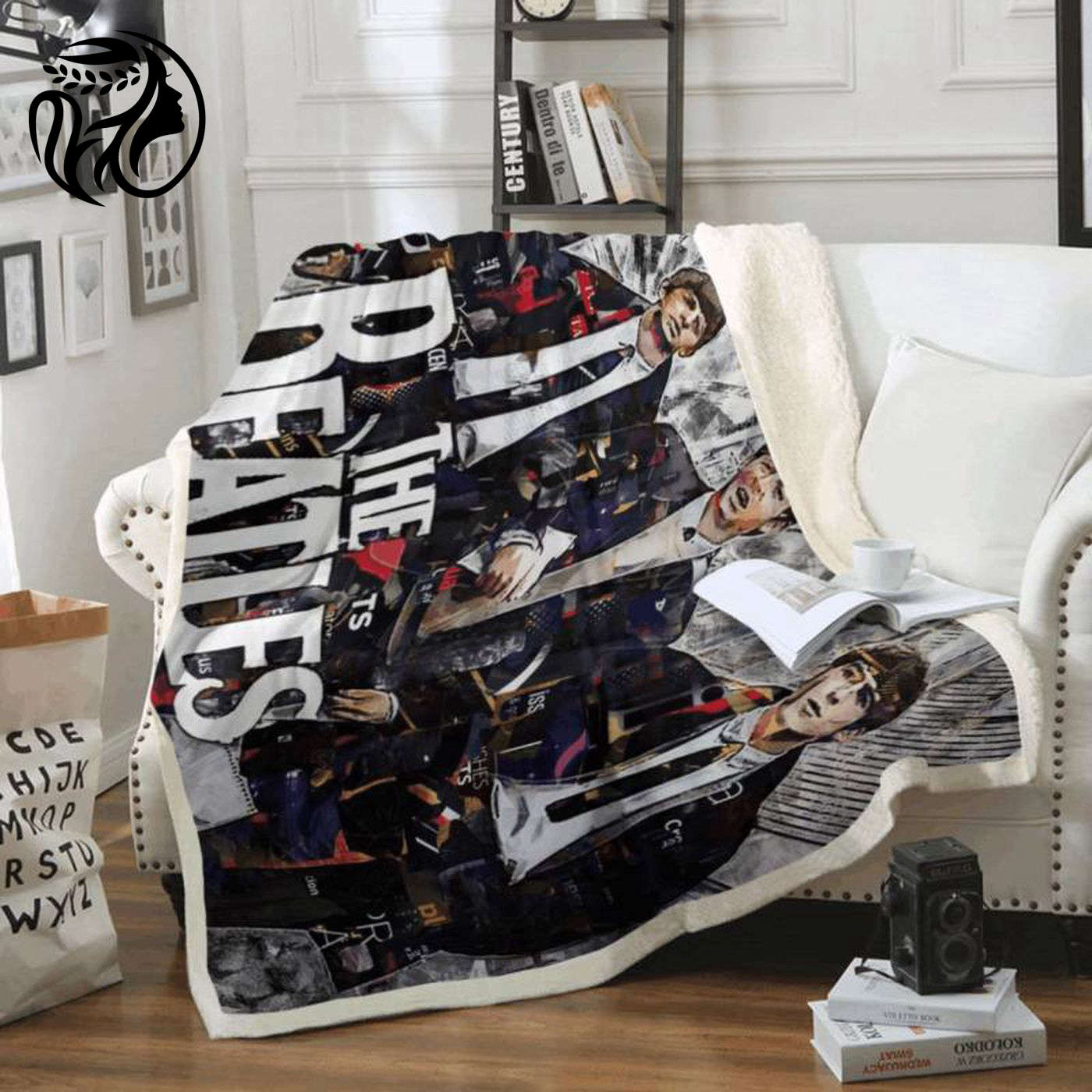 The Beatles Rock Band 1960 Abstract Art Fans Fleece Blanket: Cozy Tribute to Iconic Music Perfect for Beatles Enthusiasts!