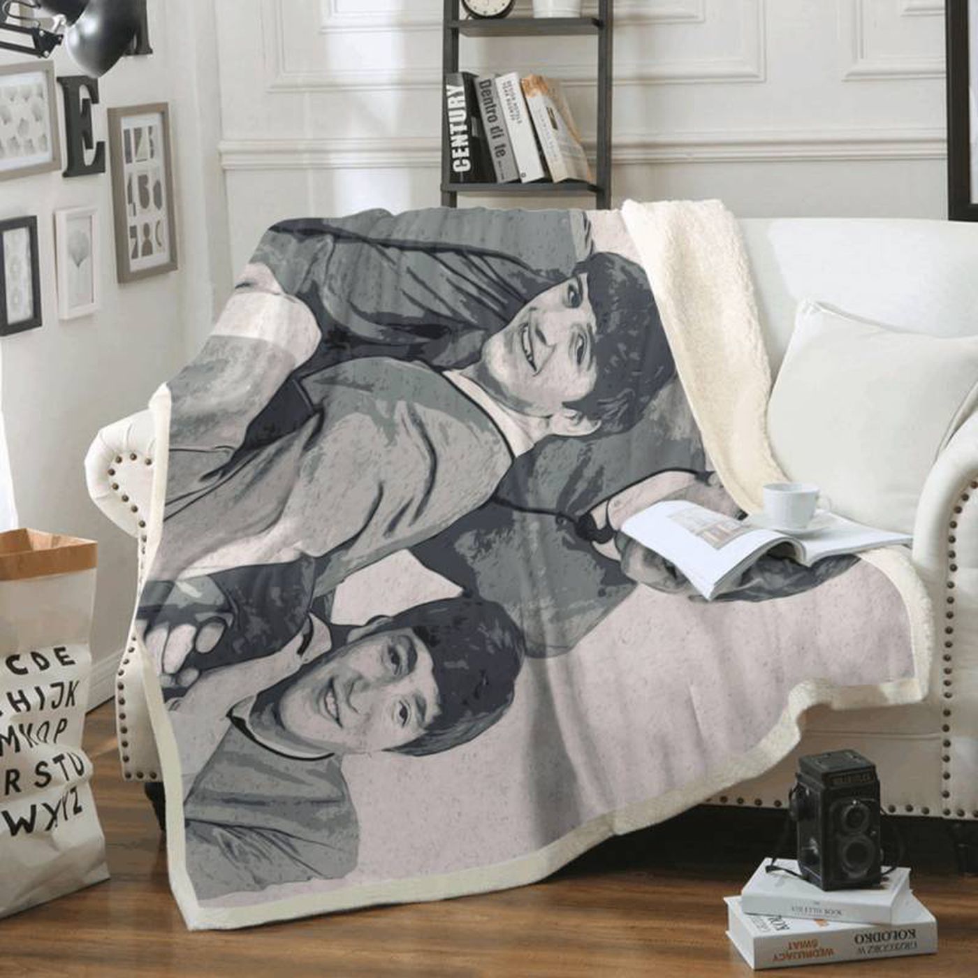 The Beatles Rock Band 1960 Fleece Blanket: Cozy Memorabilia for Fans!