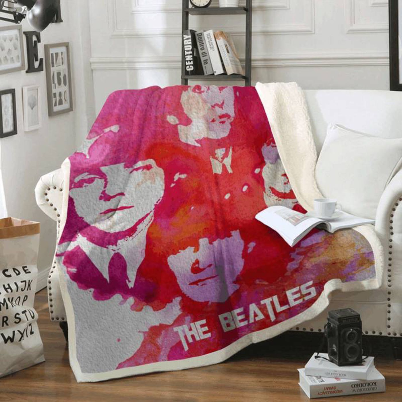 The Beatles Rock Band 1960 Art Fleece Blanket: For Beatles Lovers Cozy Up with this Iconic Music-Inspired Decor! The Beatles Rock Band 1960 Art Fleece Blanket: For Beatles Lovers Cozy Up with this Iconic Music-Inspired Decor!