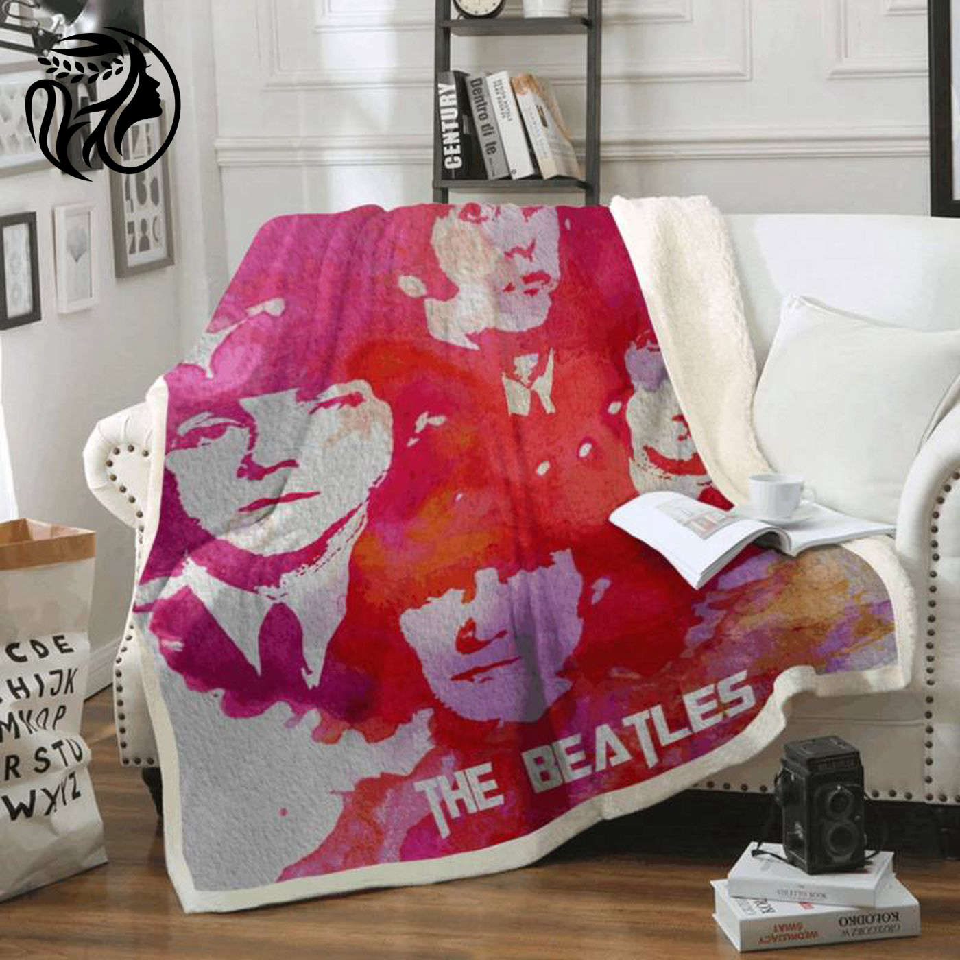 The Beatles Rock Band 1960 Art Fleece Blanket: For Beatles Lovers Cozy Up with this Iconic Music-Inspired Decor!