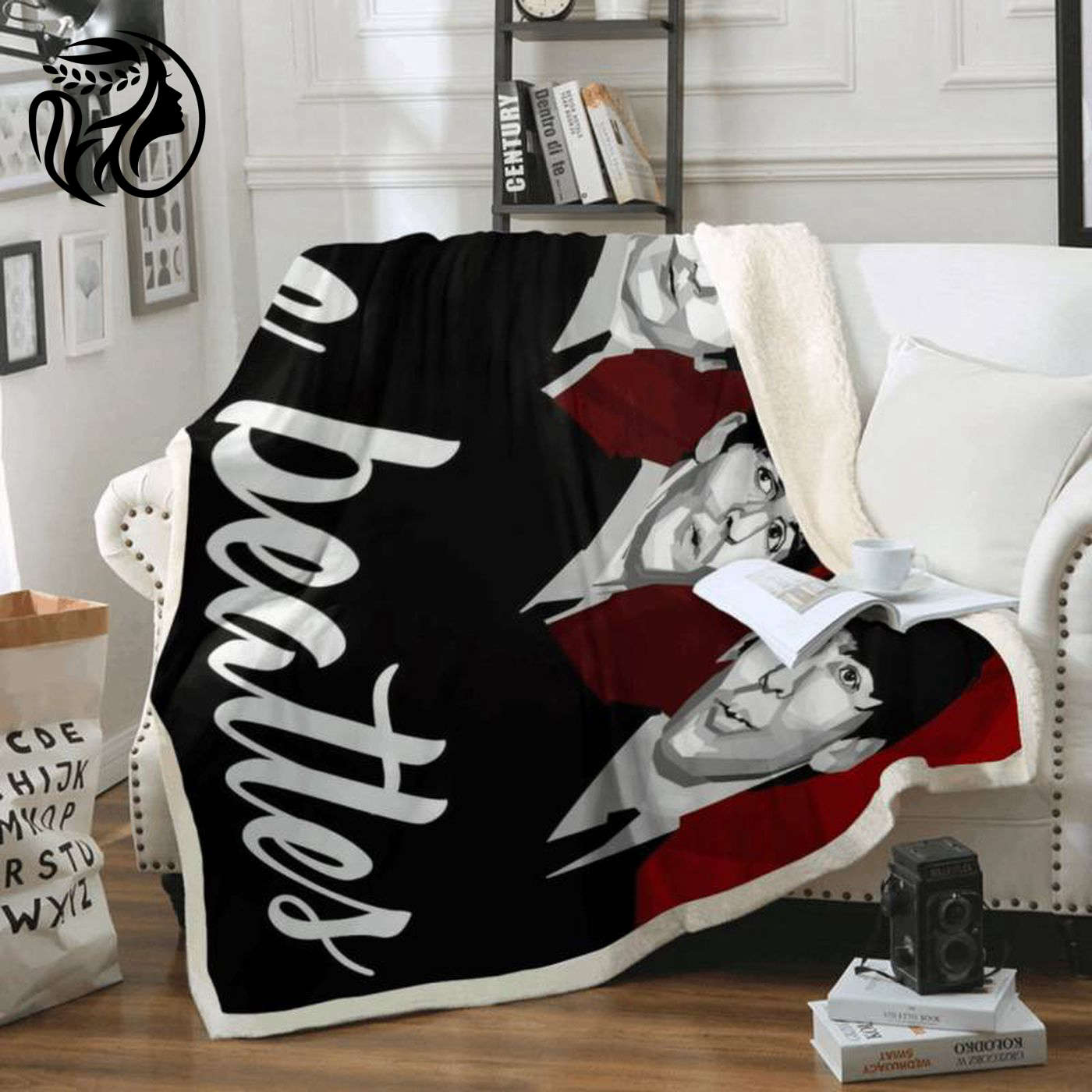 The Beatles Rock Band 1960 Fleece Blanket - For Beatles Lovers & Fans