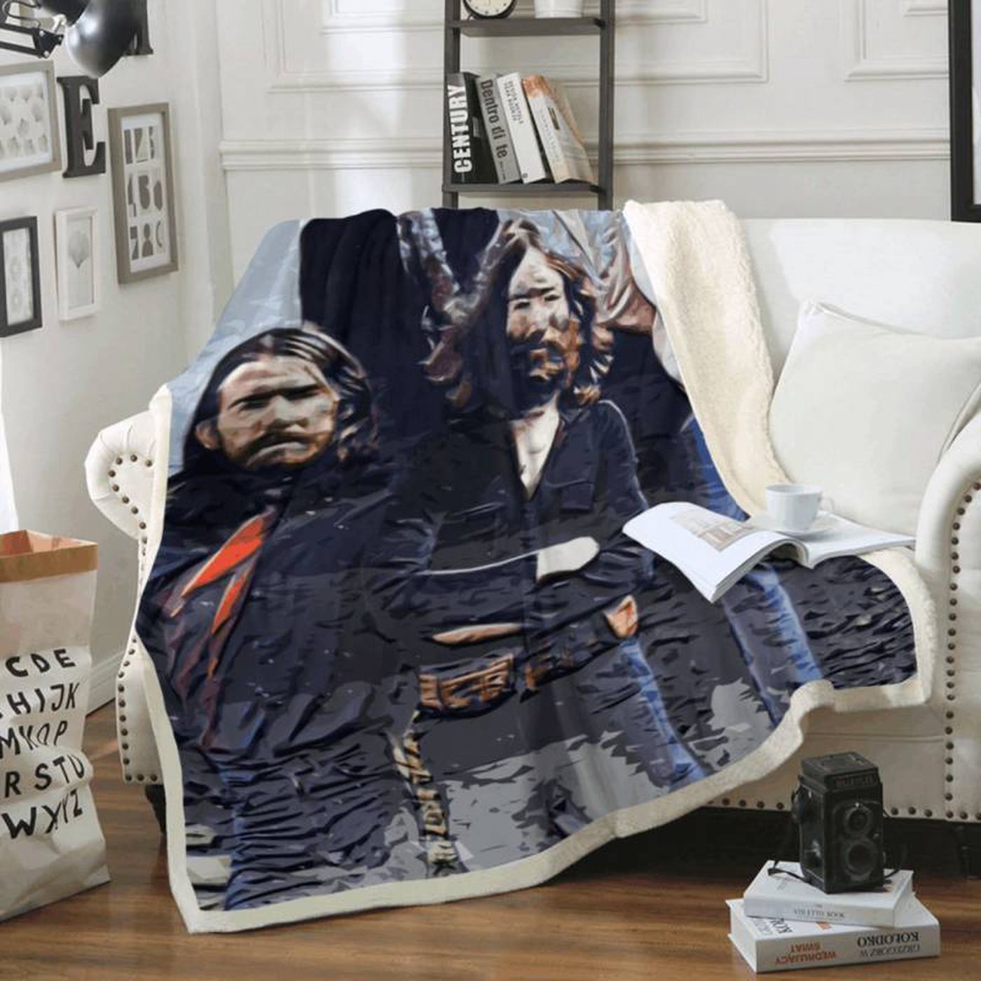 The Beatles Rock Band 1960 Fleece Blanket – Iconic Liverpool Memorabilia for Ultimate Fans
