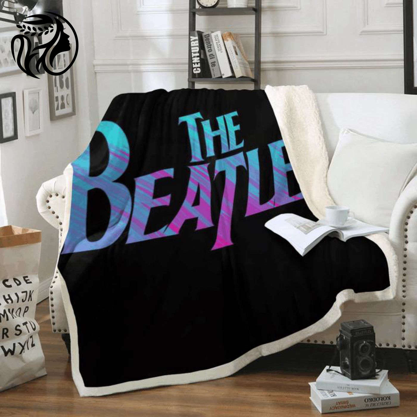 The Beatles Rock Band 1960 Fleece Blanket - Legendary Music Memorabilia