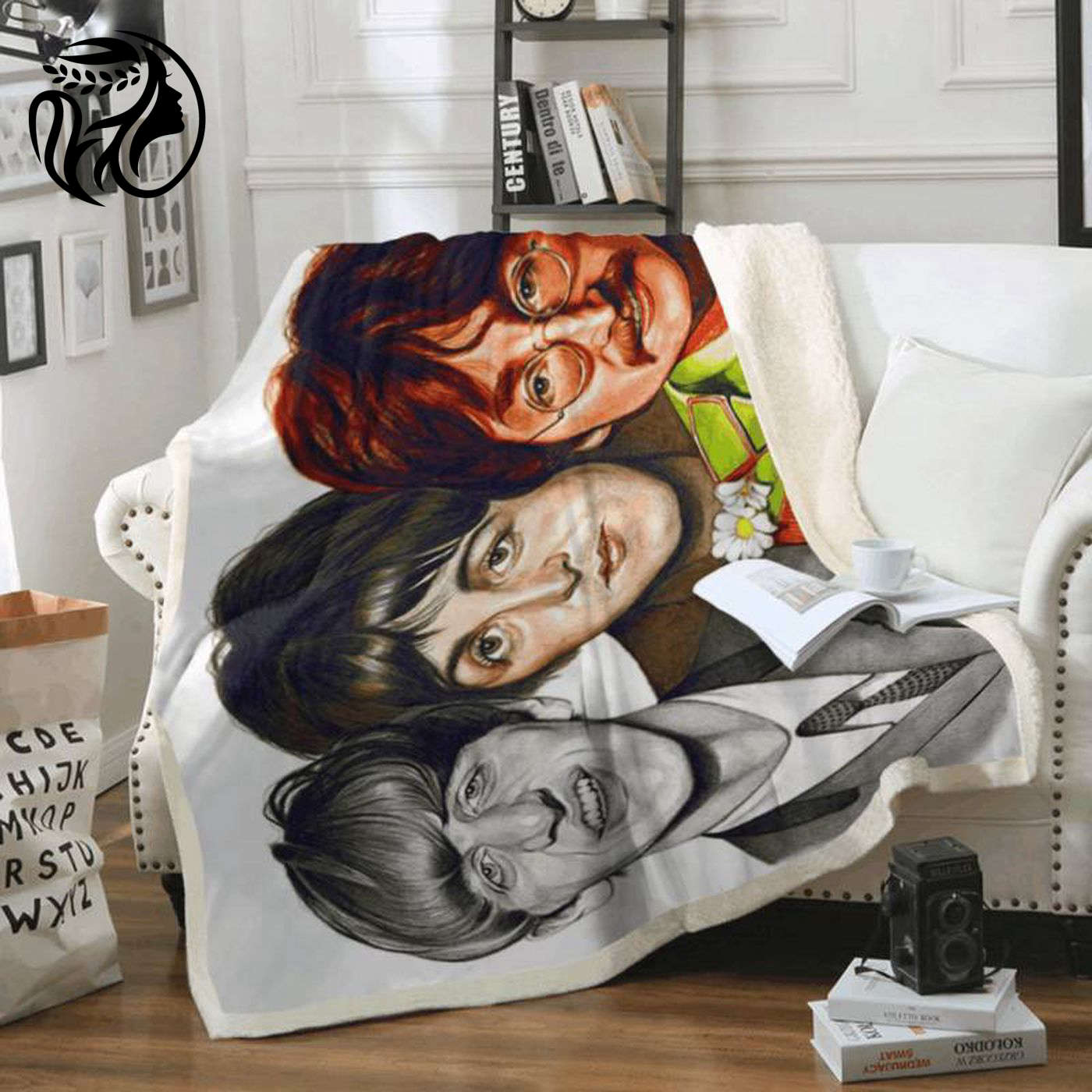 The Beatles Rock Band Art Fleece Blanket: A Must-Have for Beatles Fans!
