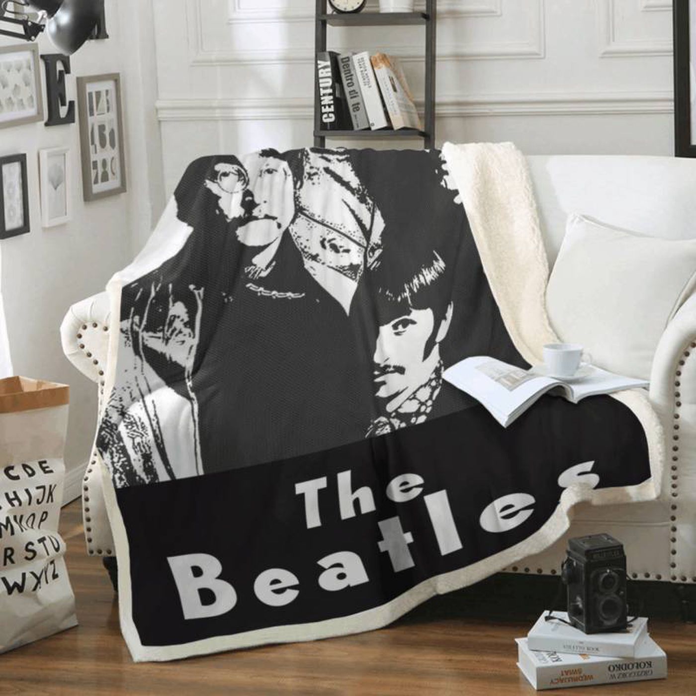 The Beatles Rock Band Legend Fleece Blanket: A Must-Have for Beatles Lovers!