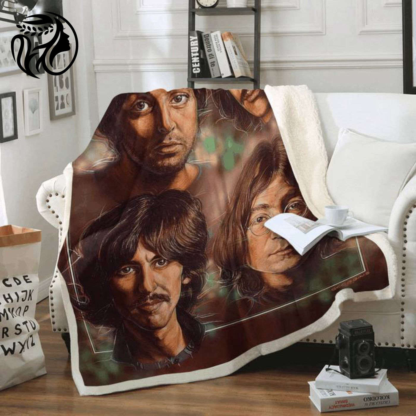 The Beatles Art Gift: Cozy Fleece Blanket for True Fans