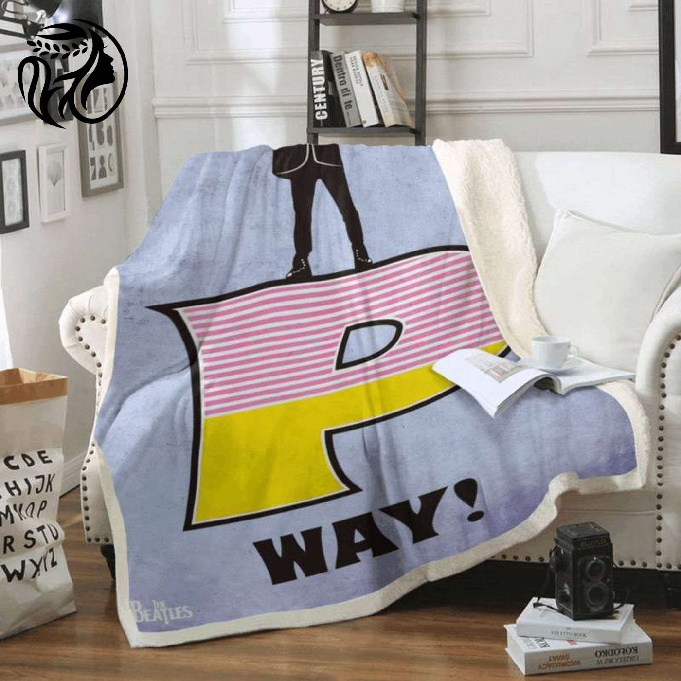 The Beatles Set – Rock Band Help P Fleece Blanket: Cozy and Stylish Addition for Music Fans