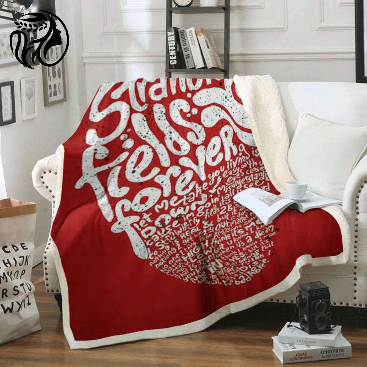 The Beatles Strawberry Fields Forever Fleece Blanket: Stunning Beatles Artworks for Ultimate Comfort