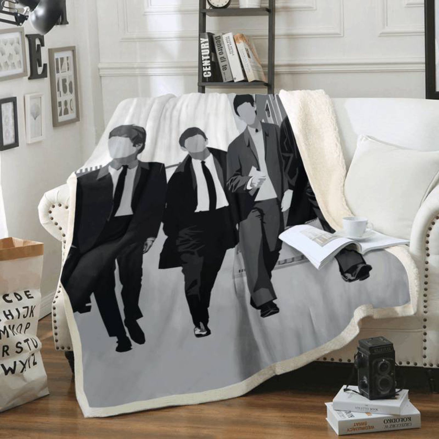 The Beatles Strawberry Fields Forever Fleece Blanket: Perfect Gift for Fans!