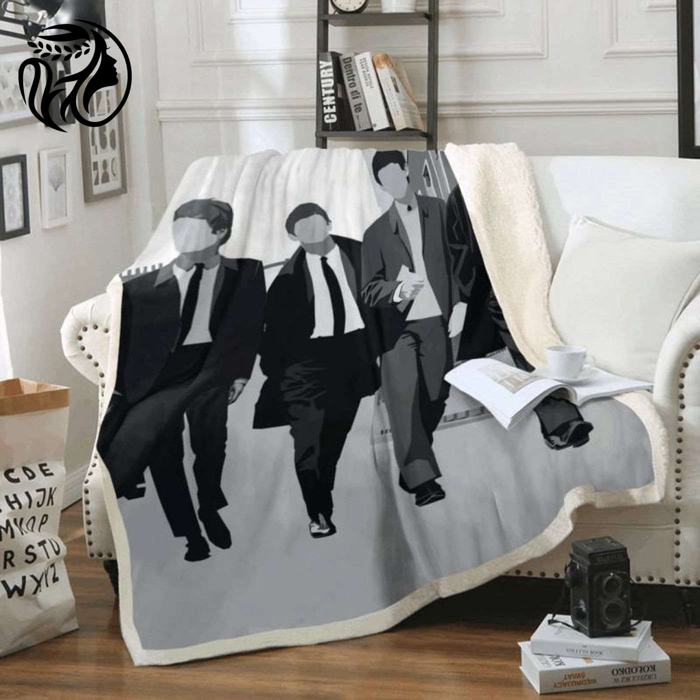The Beatles Strawberry Fields Forever Fleece Blanket: Perfect Gift for Fans!