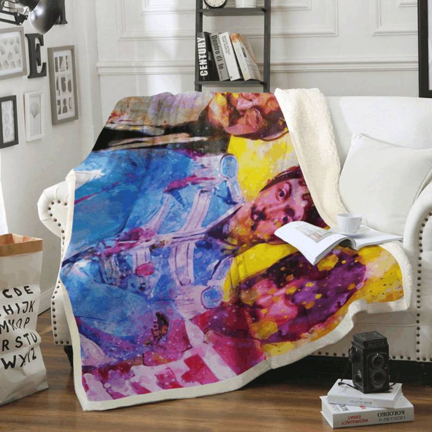 The Beatles Strawberry Fields Forever Fleece Blanket: Song Art for Ultimate Comfort