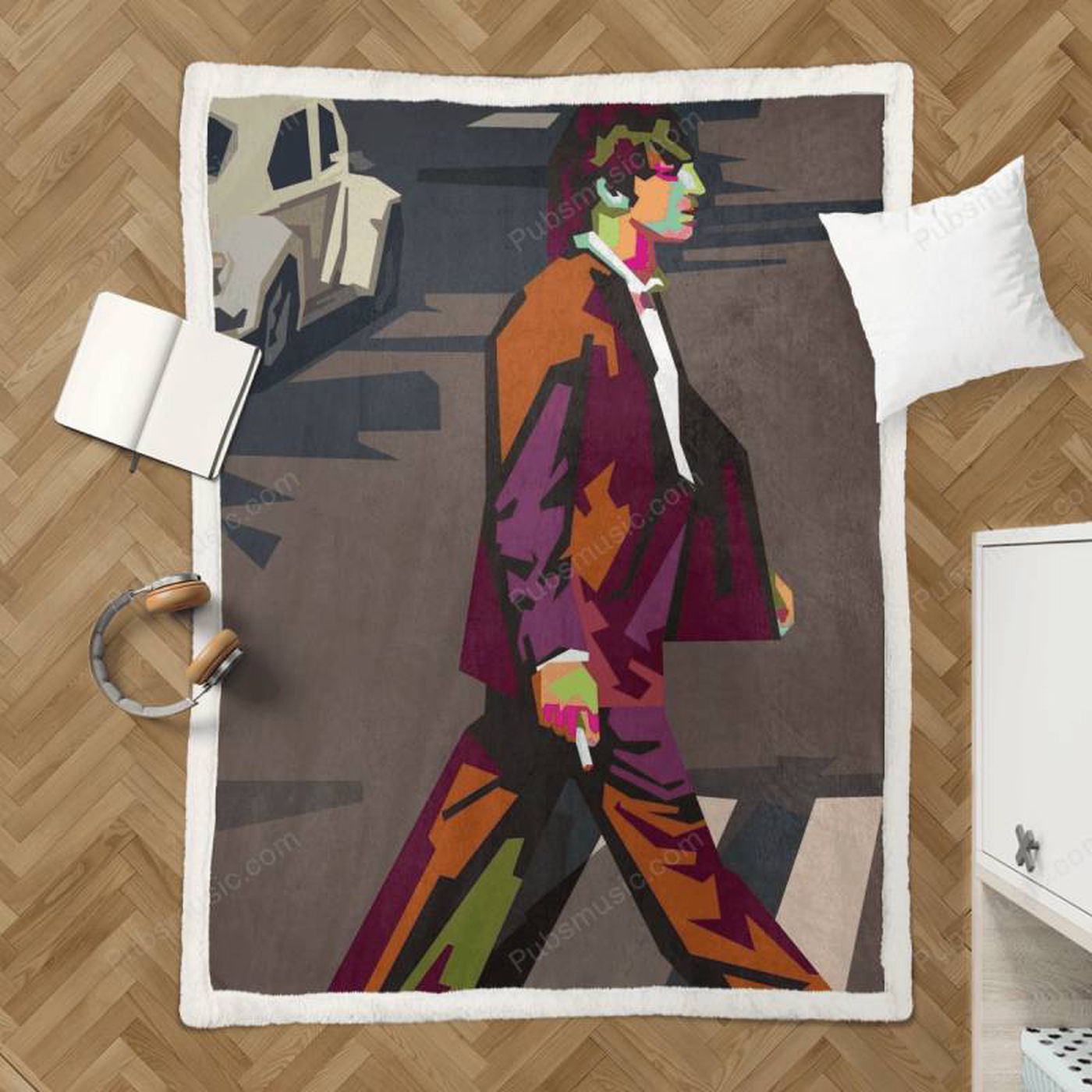 The Beatles Sherpa Fleece Blanket: Cozy Tribute to Legendary Band