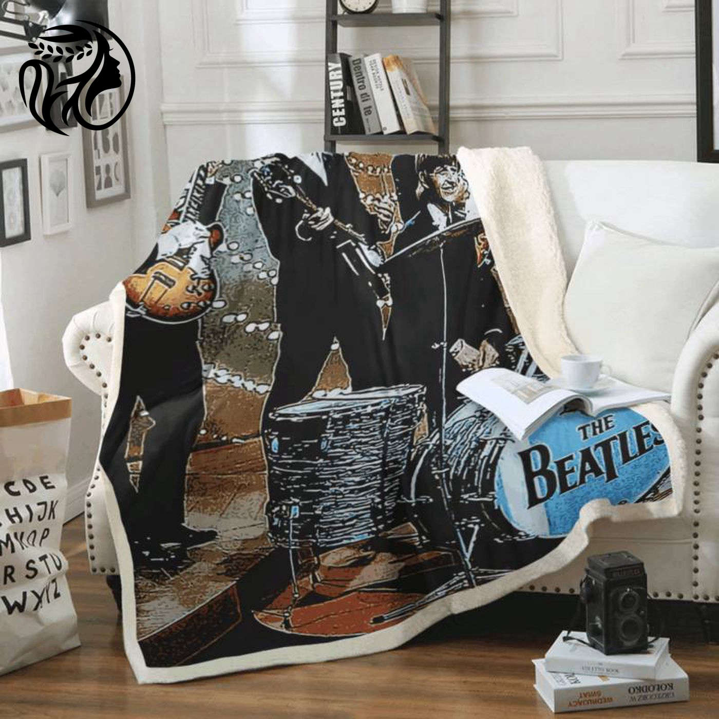 The Beatles English Fleece Blanket: Legendary Band Merchandise for Ultimate Comfort