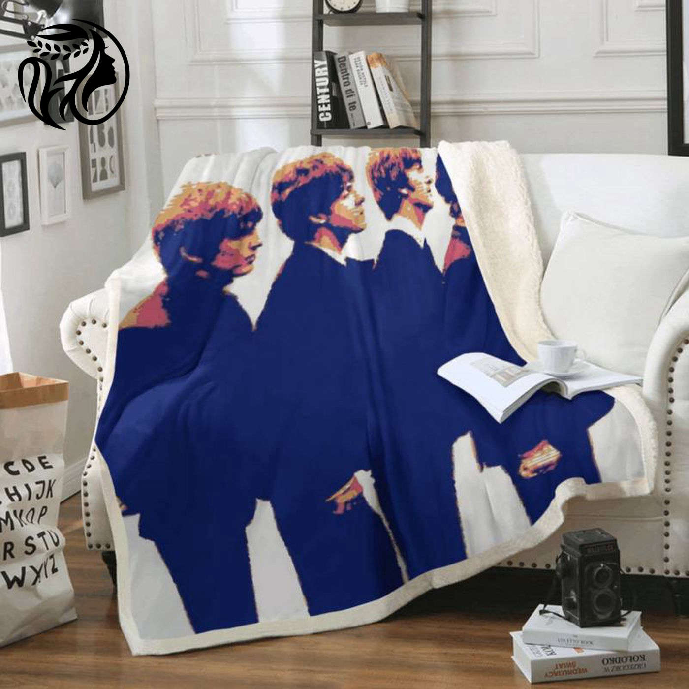 The Beatles The Legend Fleece Blanket – Looking Through You: Cozy Tribute to Iconic Band