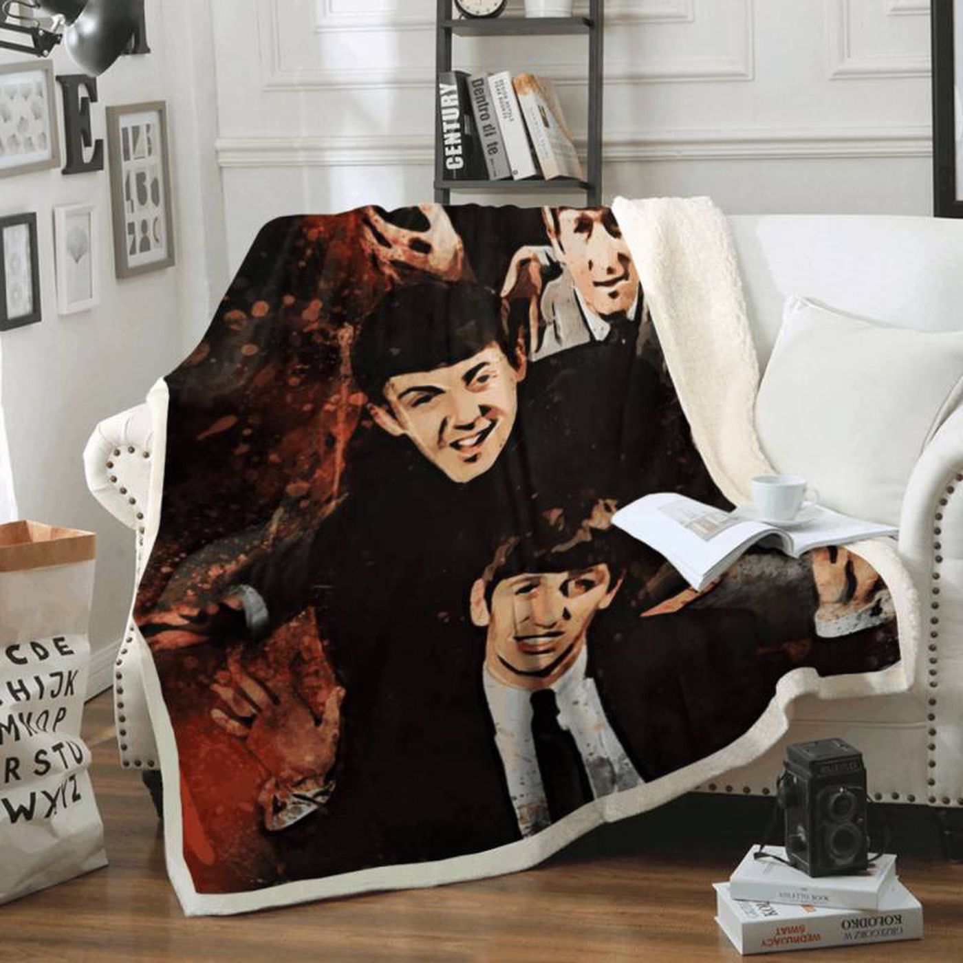 The Beatles Yesterday Song Album Art Fleece Blanket: Cozy Tribute to the Iconic Band