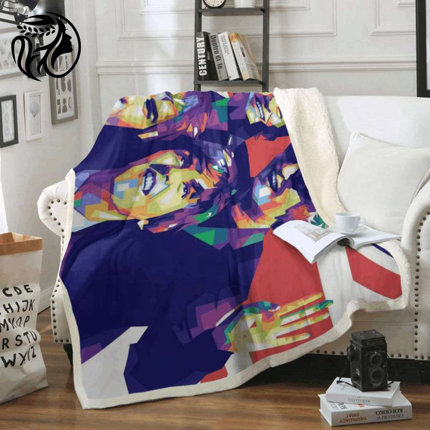 The Beatless Popart Fleece Blanket: A Must-Have for Beatles Lovers!