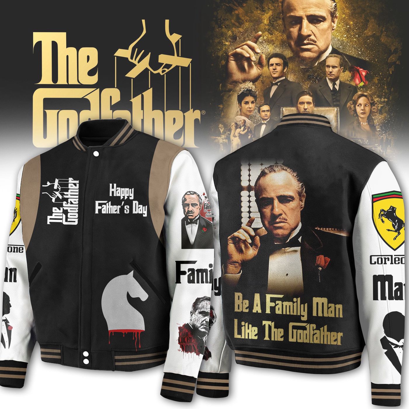The Godfather New Premium Baseball Jacket Gift For Fan