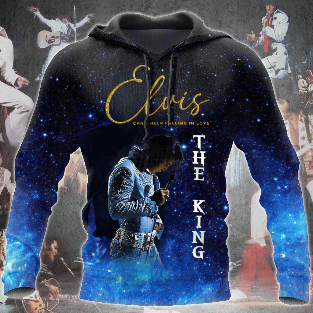 The King Elvis Presley Can’t Help Falling In Love 3D All Over Print Hoodie , Sweatshirt T-Shirts