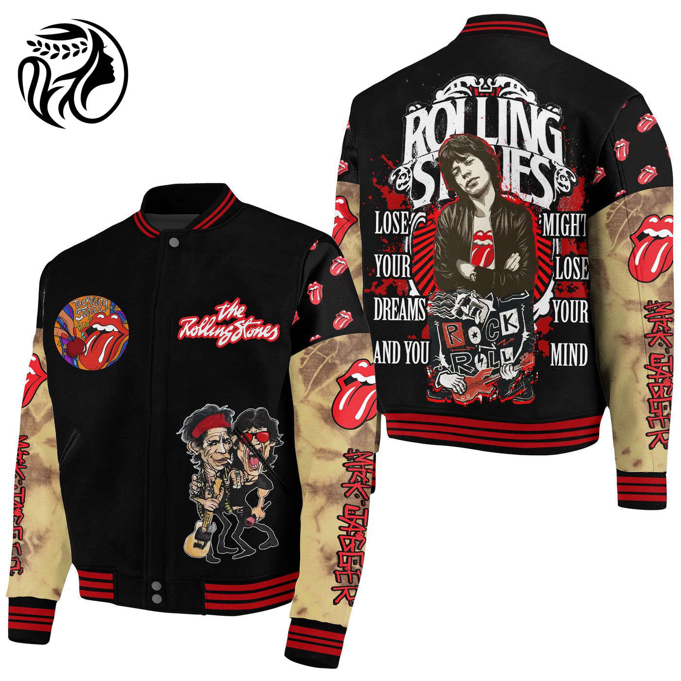 The Rolling Stones New Premium Baseball Jacket Gift For Fan