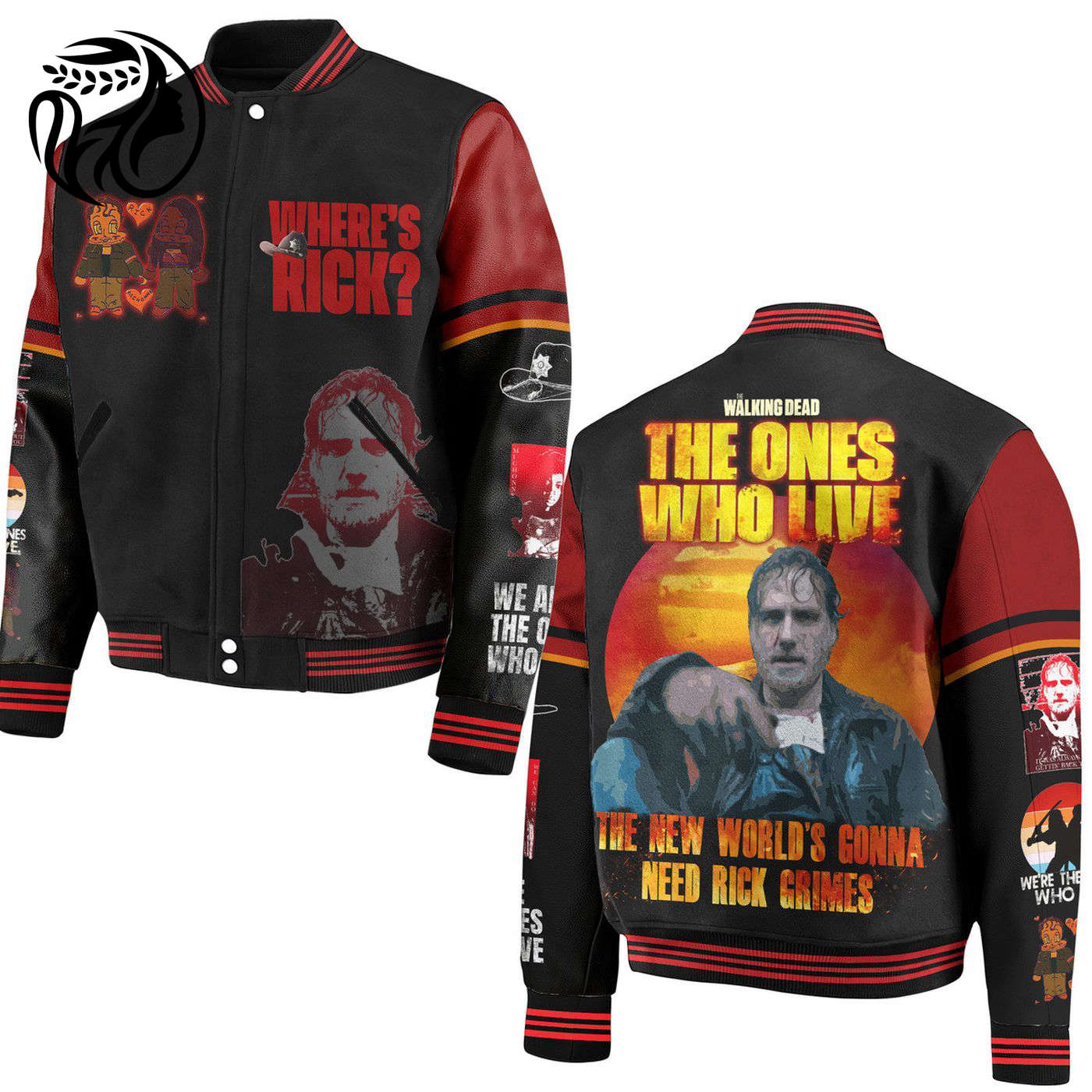 The Walking Dead New Premium Baseball Jacket  - Gift for Women For Fan