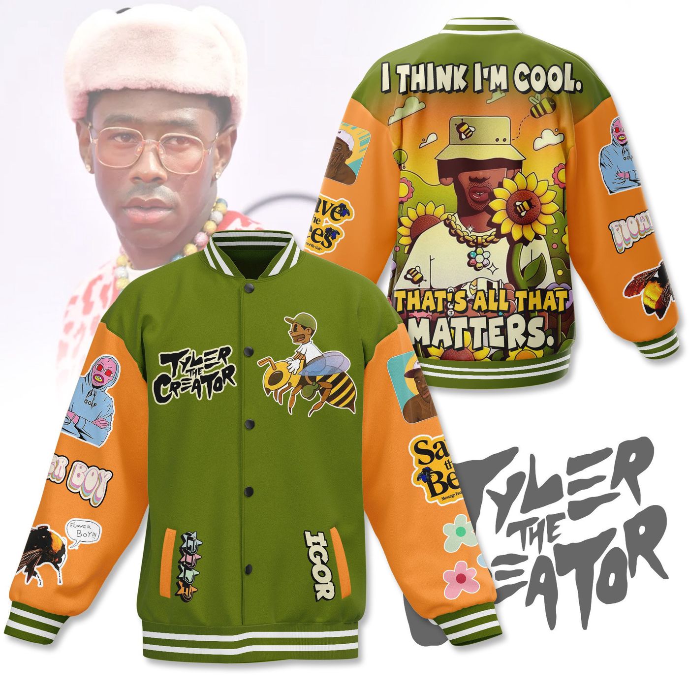 Tyler The Creator New Premium Baseball Jacket Gift For Fan