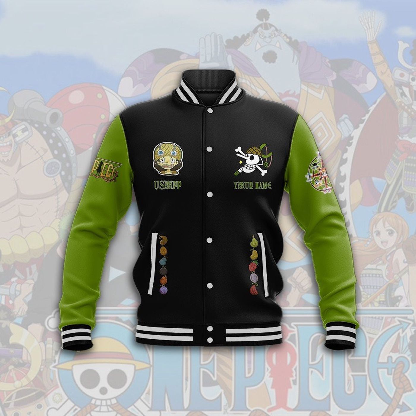 Usopp One Piece New Premium Baseball Jacket Gift For Fan