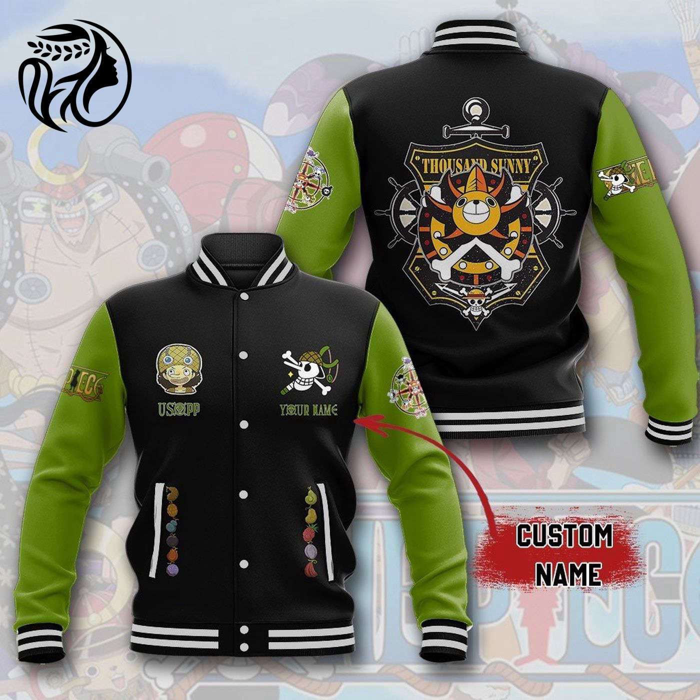 Usopp One Piece New Premium Baseball Jacket Gift For Fan