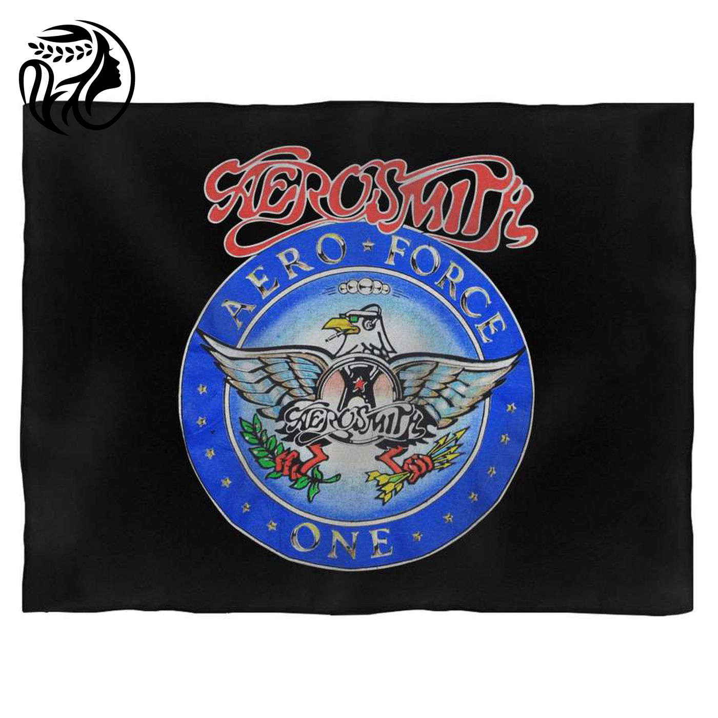 Wayne’s World Garth Aerosmith Aero Force Blanket - Rock Your Style with this Cozy Aerosmith-themed Blanket!