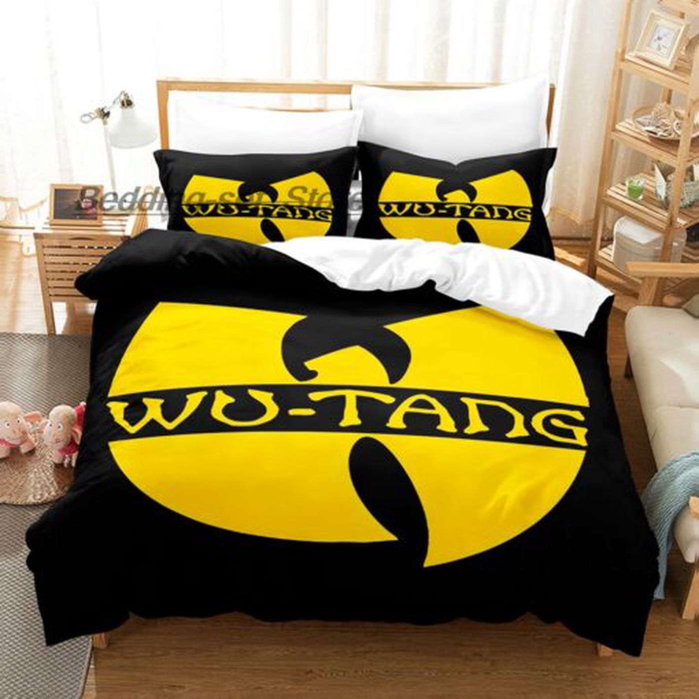 Unleash Your Style with Wu Tang 3 Bedding Set 2 – Elevate Your Bedroom Décor!