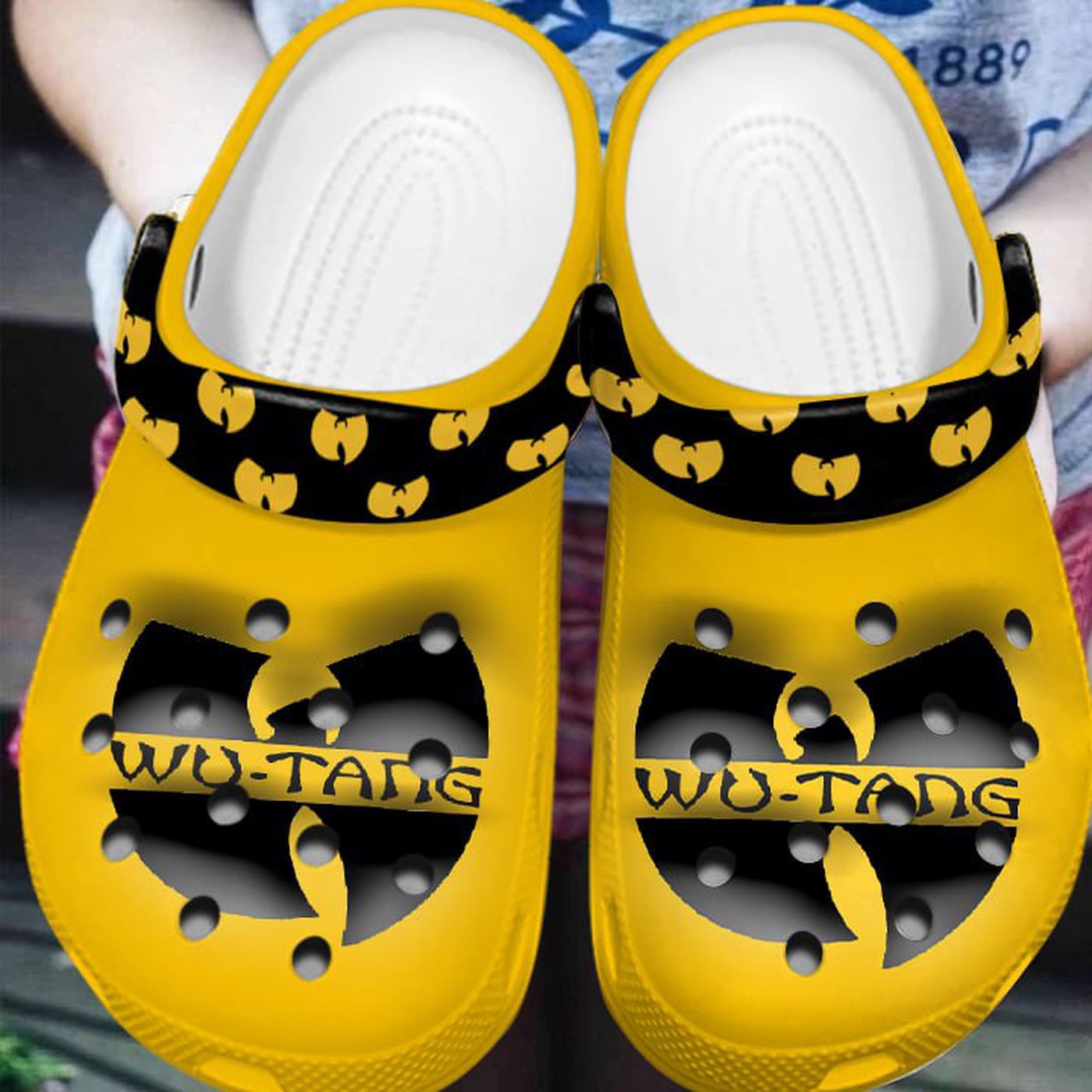 Wu-Tang Clan Logo Clogs Shoes, Gift For Fans Of Wu-Tang Clan Slippers