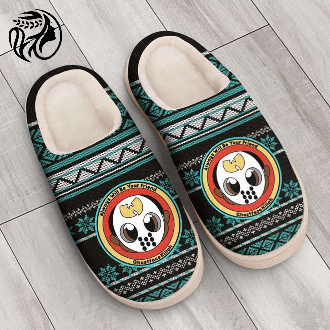 Wu-tang Clan Logo Little Venerable Master Slipper