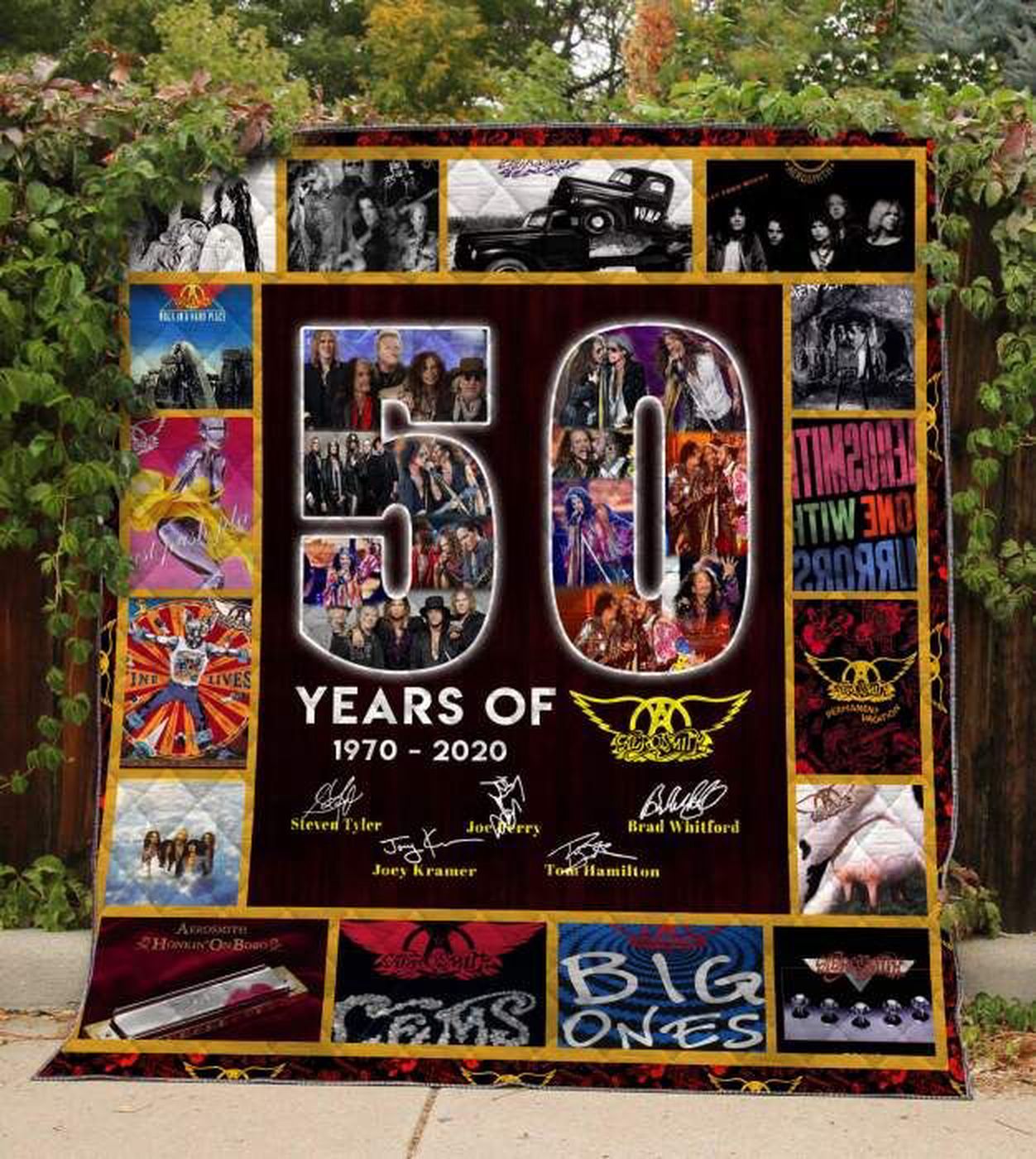 New Aerosmith Years 3D Quilt Blanket – Cozy Fleece Blanket for Ultimate Comfort New Aerosmith Years 3D Quilt Blanket – Cozy Fleece Blanket for Ultimate Comfort