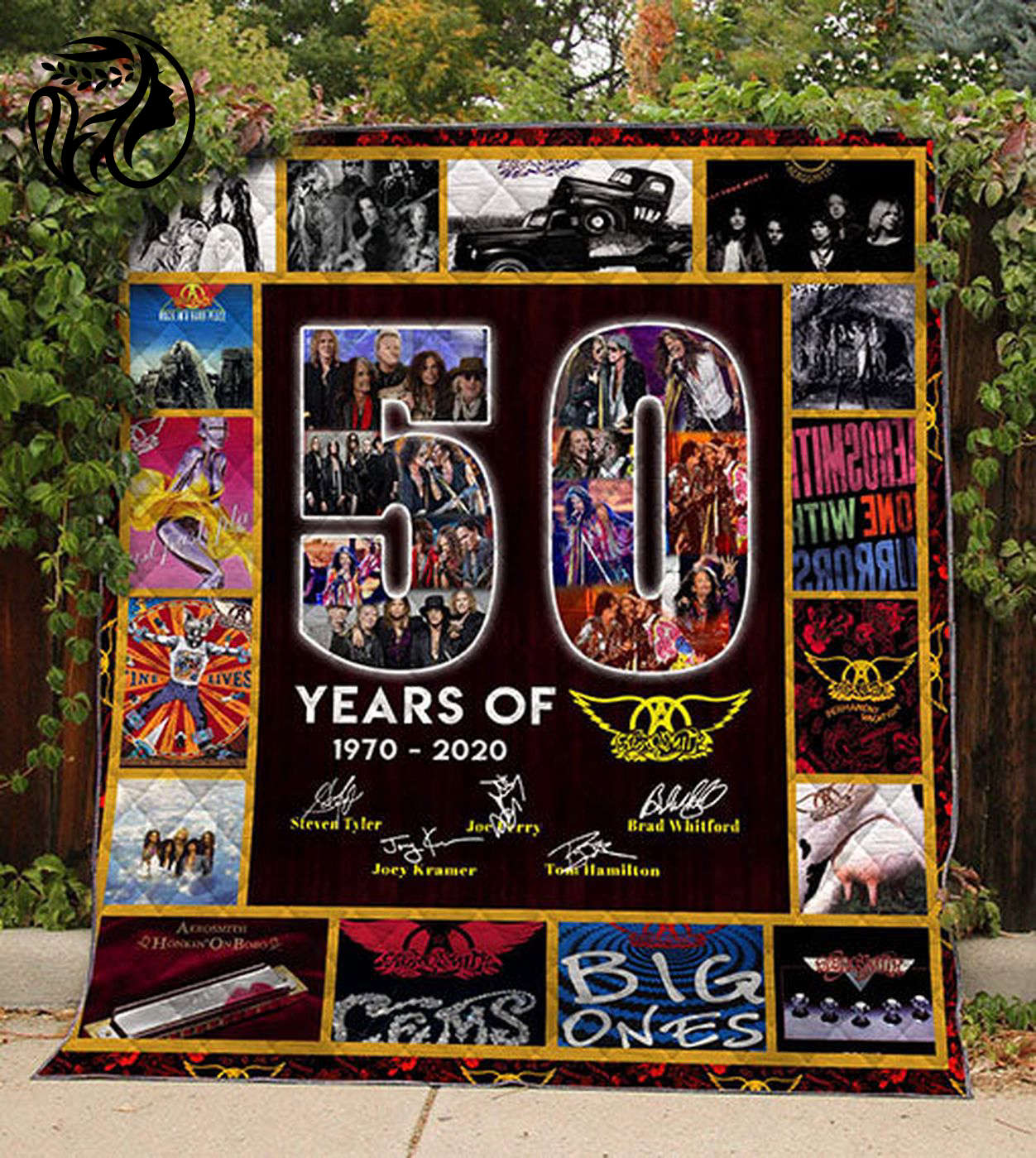 Rock the Night Away with Years of New Aerosmith Quilt Blanket – Limited Edition for Aerosmith Fans Rock the Night Away with Years of New Aerosmith Quilt Blanket – Limited Edition for Aerosmith Fans