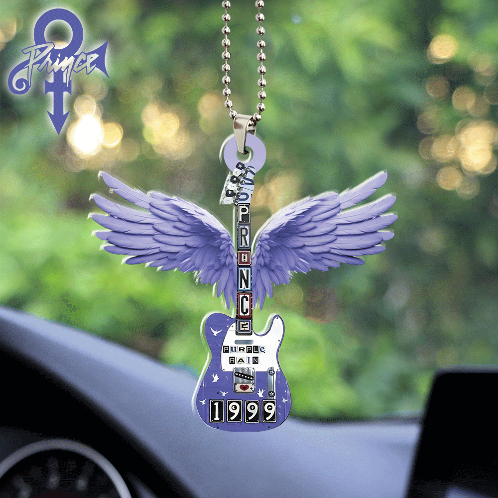 Prince Custom Shape 2-sided Acrylic Car Ornament Gift