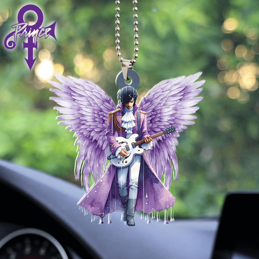 Prince Custom Shape 2-sided Acrylic Car Ornament Gift