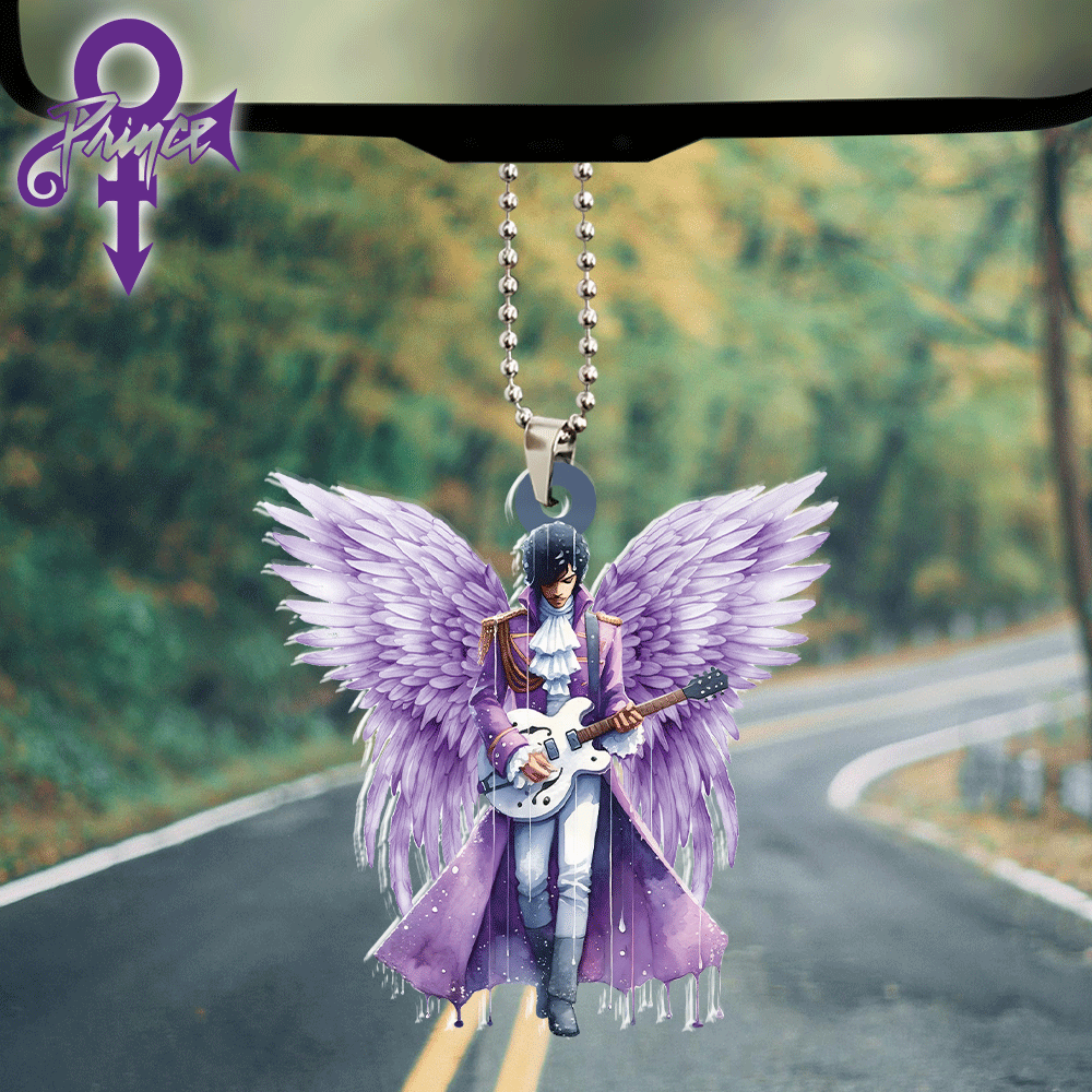 Prince Custom Shape 2-sided Acrylic Car Ornament Gift Prince Custom Shape 2-sided Acrylic Car Ornament Gift
