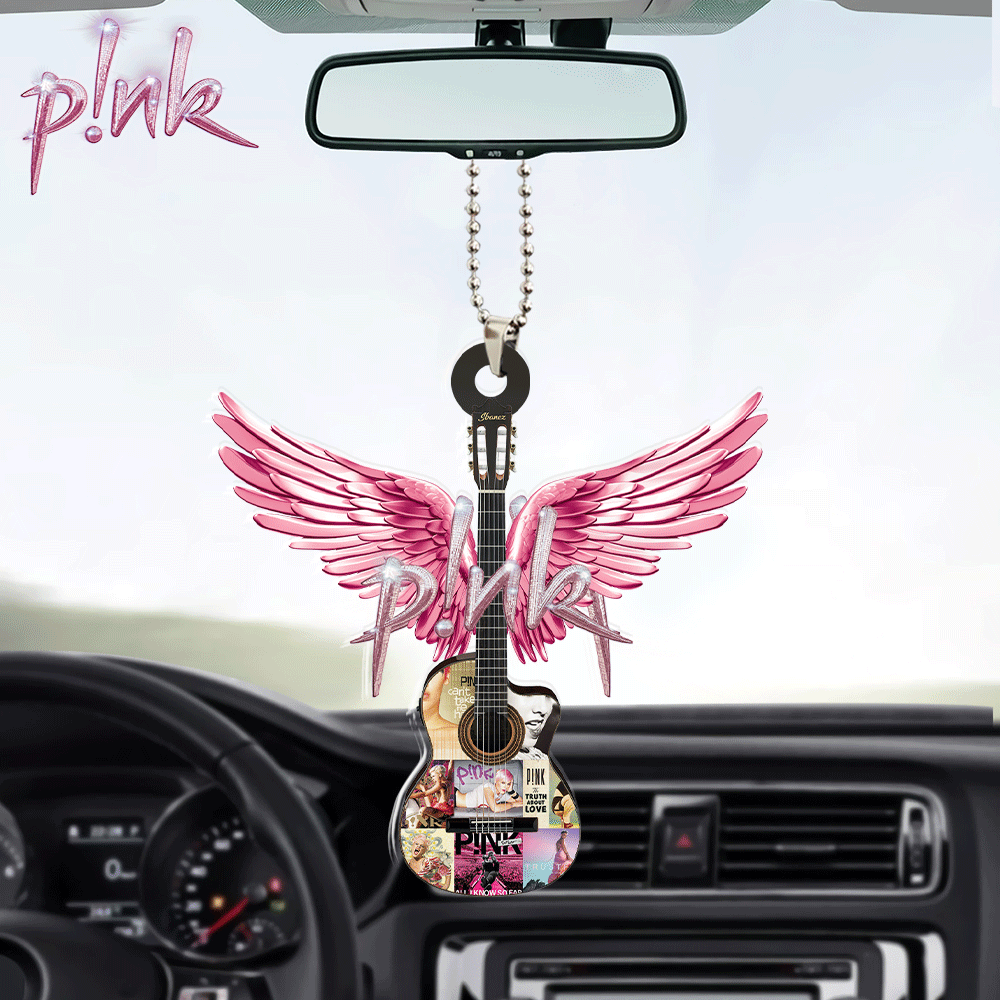 P!nk Custom Shape 2-sided Acrylic Car Ornament Gift P!nk Custom Shape 2-sided Acrylic Car Ornament Gift