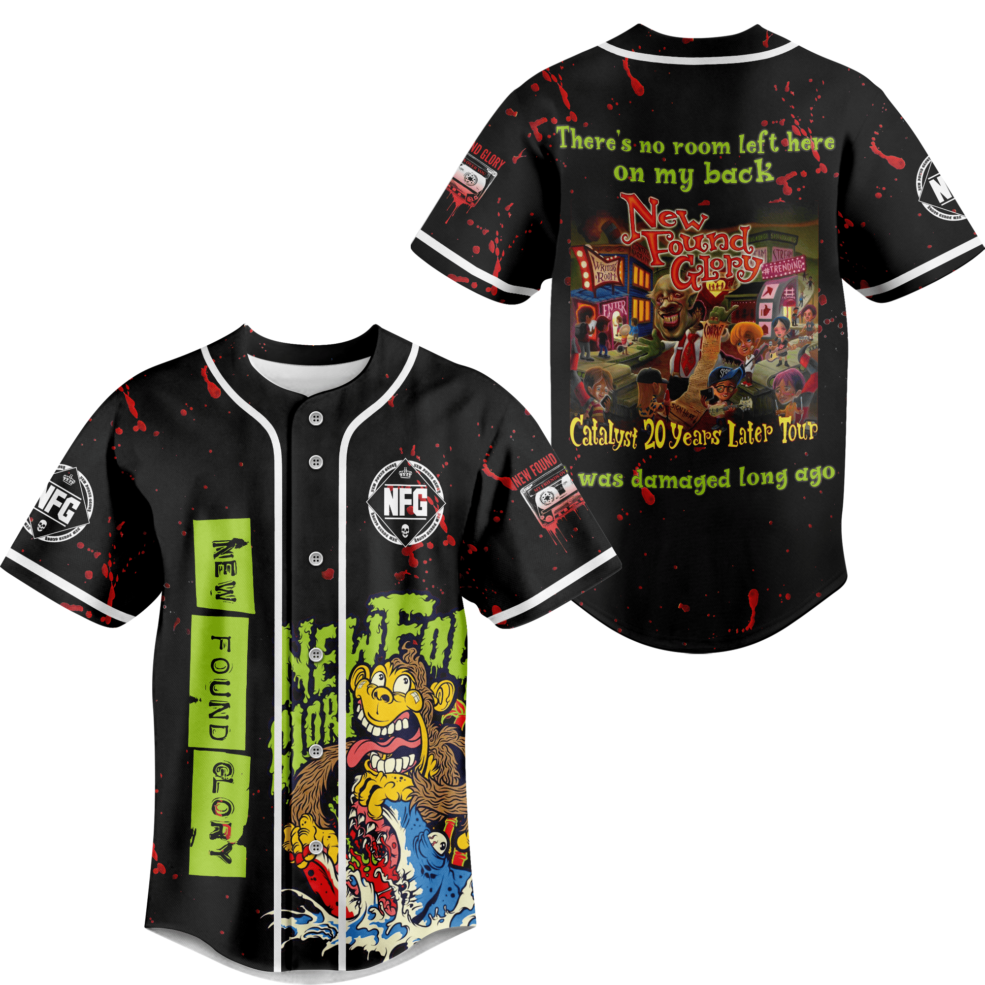 New Found Glory Baseball Jersey For Men Women And Kids Gift New Found Glory Baseball Jersey For Men Women And Kids Gift